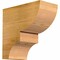 Ekena Millwork Ridgewood Rough Sawn Rafter Tail, Western Red Cedar, 6"W x 12"H x 12"L RFT06X12X12RID00RWR - alternate 1